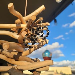 Elegant cocktail dress earrings